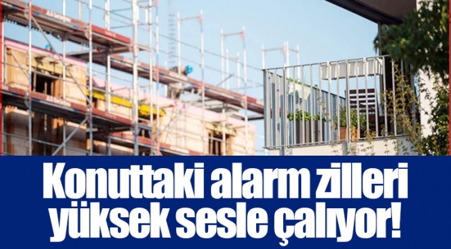 Konuttaki alarm zilleri yüksek sesle çalıyor!