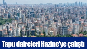 Tapu daireleri Hazine'ye çalıştı