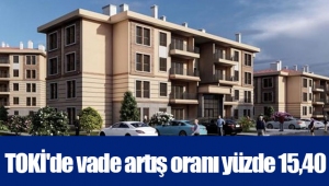 TOKİ'de vade artış oranı yüzde 15,40