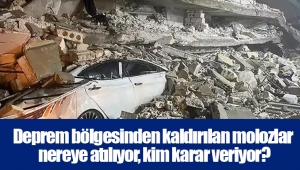 Deprem bölgesinden kaldırılan molozlar nereye atılıyor, kim karar veriyor?