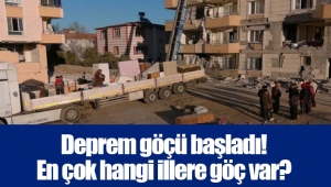 Deprem göçü başladı! En çok hangi illere göç var?