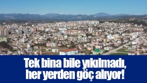 Tek bina bile yıkılmadı, her yerden göç alıyor!