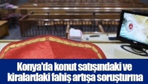 Konya'da konut satışındaki ve kiralardaki fahiş artışa soruşturma