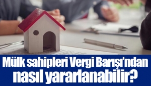 Mülk sahipleri Vergi Barışı’ndan nasıl yararlanabilir?