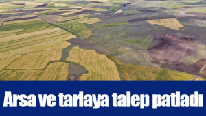 Arsa ve tarlaya talep patladı