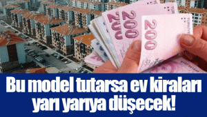 Bu model tutarsa ev kiraları yarı yarıya düşecek!