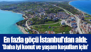 En fazla göçü İstanbul'dan aldı: 'Daha iyi konut ve yaşam koşulları için'