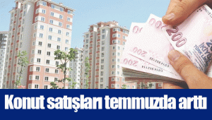 Konut satışları temmuzda arttı