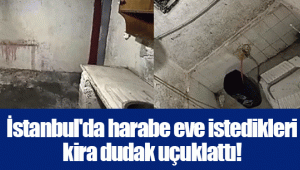 İstanbul'da harabe eve istedikleri kira dudak uçuklattı! 