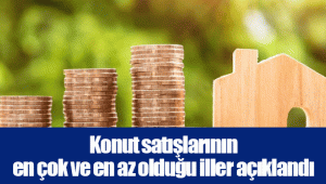 Konut satışlarının en çok ve en az olduğu iller açıklandı