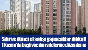 Sıfır ve ikinci el satışı yapacaklar dikkat! 1 Kasım’da başlıyor, ilan sitelerine düzenleme