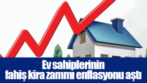 Ev sahiplerinin fahiş kira zammı enflasyonu aştı