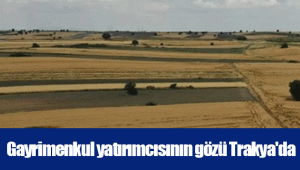 Gayrimenkul yatırımcısının gözü Trakya'da