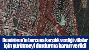 Demirören'in borcuna karşılık verdiği villalar için yürütmeyi durdurma kararı verildi