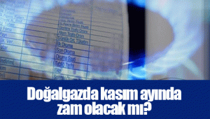 Doğalgazda kasım ayında zam olacak mı?