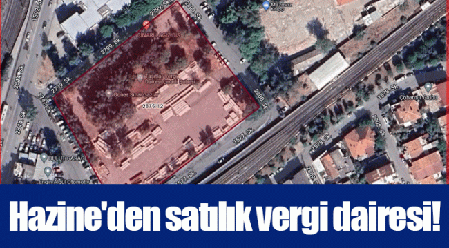 Hazine'den satılık vergi dairesi!