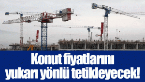 Konut fiyatlarını yukarı yönlü tetikleyecek!