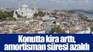 Konutta kira arttı, amortisman süresi azaldı