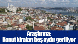 Araştırma: Konut kiraları beş aydır geriliyor