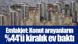 Emlakjet: Konut arayanların %44'ü kiralık ev baktı