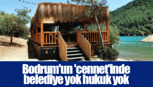 Bodrum'un 'cennet'inde belediye yok hukuk yok