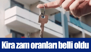  Kira zam oranları belli oldu 