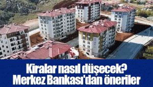 Kiralar nasıl düşecek? Merkez Bankası'dan öneriler