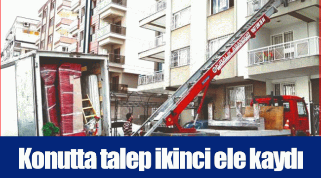 Konutta talep ikinci ele kaydı