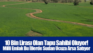 10 Bin Lirası Olan Tapu Sahibi Oluyor! Milli Emlak Bu İllerde Sudan Ucuza Arsa Satıyor