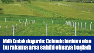 Milli Emlak duyurdu: Cebinde birikimi olan bu rakama arsa sahibi olmaya başladı