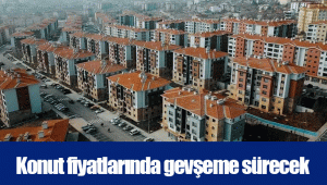 Konut fiyatlarında gevşeme sürecek