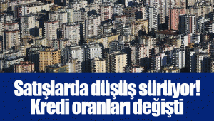 Satışlarda düşüş sürüyor! Kredi oranları değişti