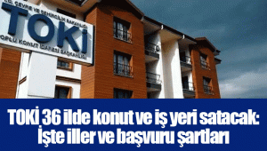 TOKİ 36 ilde konut ve iş yeri satacak: İşte iller ve başvuru şartları