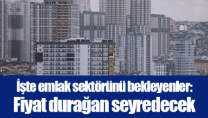 İşte emlak sektörünü bekleyenler: Fiyat durağan seyredecek