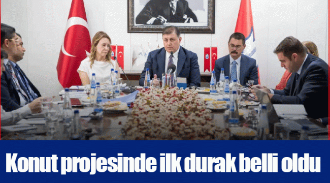 Konut projesinde ilk durak belli oldu