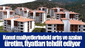 Konut maliyetlerindeki artış ve azalan üretim, fiyatları tehdit ediyor