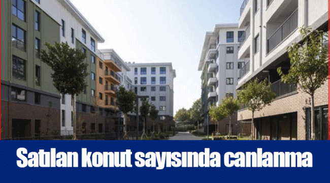 Satılan konut sayısında canlanma