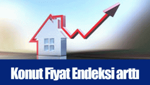 Konut Fiyat Endeksi arttı