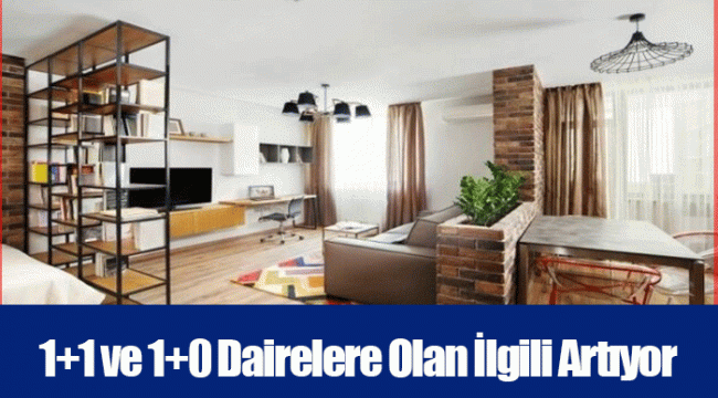 1+1 ve 1+0 Dairelere Olan İlgili Artıyor