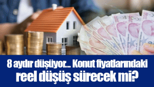 8 aydır düşüyor... Konut fiyatlarındaki reel düşüş sürecek mi?