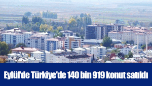 Eylül'de Türkiye'de 140 bin 919 konut satıldı