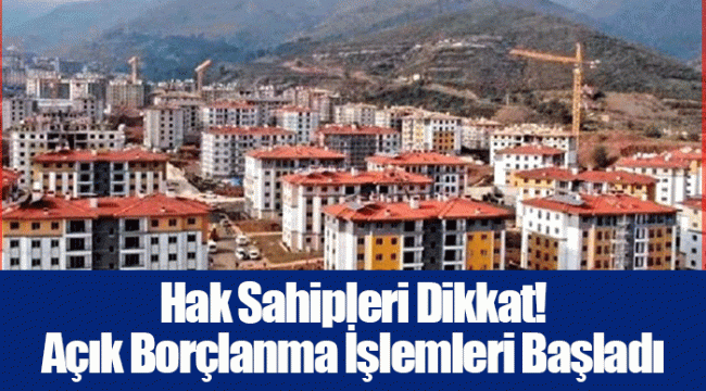 Hak Sahipleri Dikkat! Açık Borçlanma İşlemleri Başladı