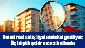 Konut reel satış fiyat endeksi geriliyor: Üç büyük şehir mercek altında