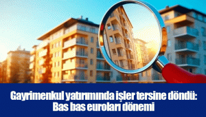 Gayrimenkul yatırımında işler tersine döndü: Bas bas euroları dönemi