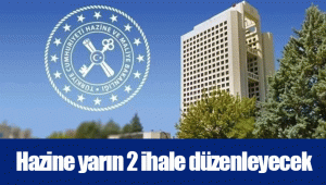 Hazine yarın 2 ihale düzenleyecek