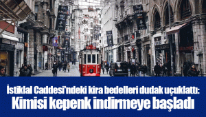 İstiklal Caddesi'ndeki kira bedelleri dudak uçuklattı: Kimisi kepenk indirmeye başladı