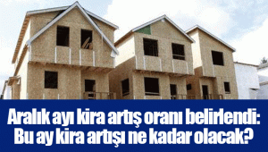 Aralık ayı kira artış oranı belirlendi: Bu ay kira artışı ne kadar olacak?