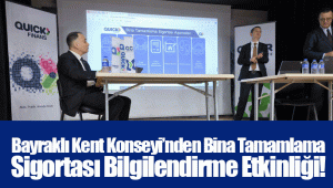 Bayraklı Kent Konseyi’nden Bina Tamamlama Sigortası Bilgilendirme Etkinliği!