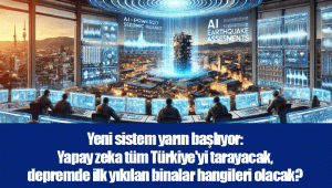 Yeni sistem yarın başlıyor: Yapay zeka tüm Türkiye'yi tarayacak, depremde ilk yıkılan binalar hangileri olacak?