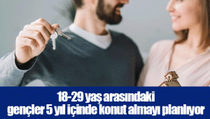 18-29 yaş arasındaki gençler 5 yıl içinde konut almayı planlıyor